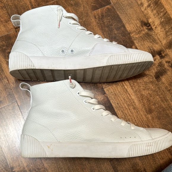 Men’s Hugo Boss leather High top sneaker - Picture 4 of 6